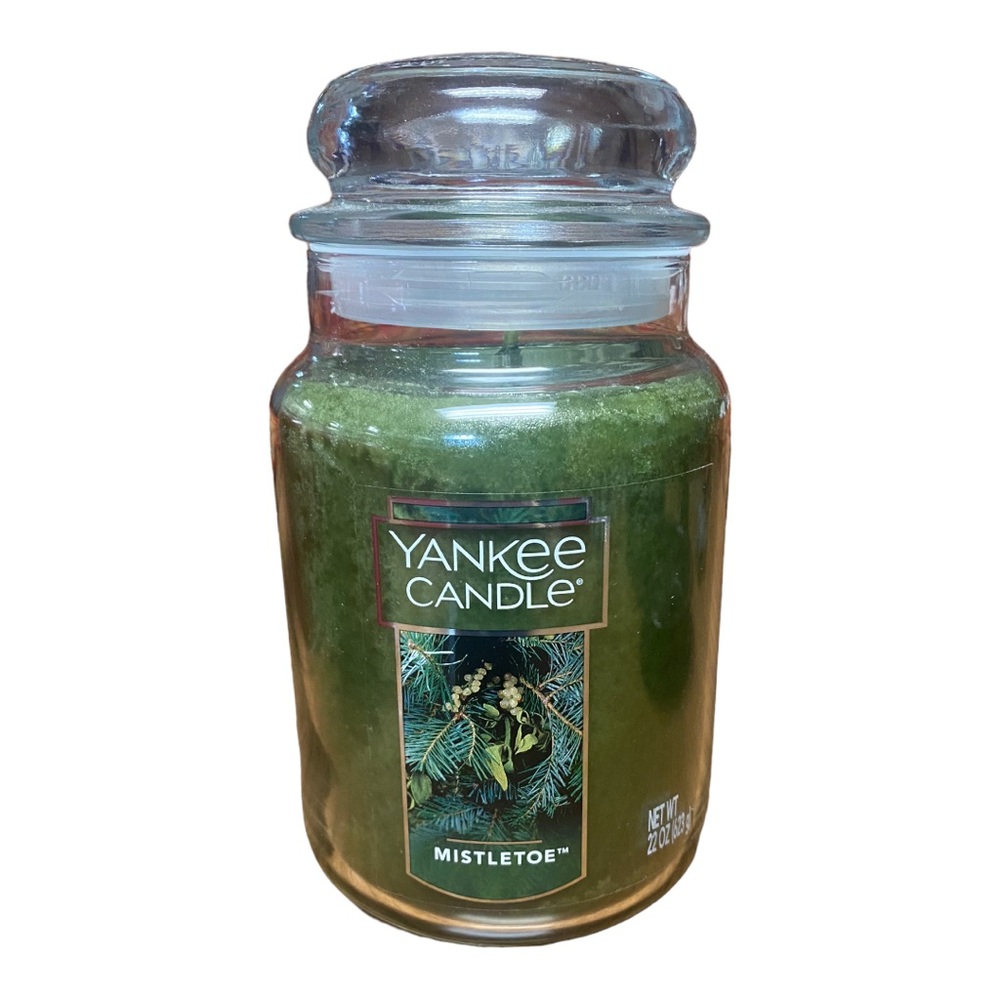 Yankee Candle 22 Oz Jar, Mistletoe | New
